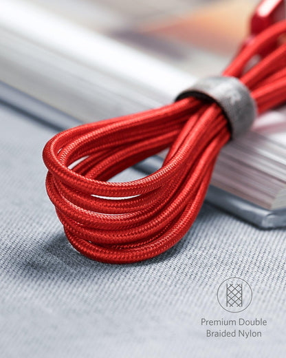 Anker Kabel [2 Stück 1,8m], USB A auf USB C Ladekabel für iPhone 17 Serie, Samsung Galaxy S10 S10+, LG V30, Beats Fit Pro und weitere (Schwarz).