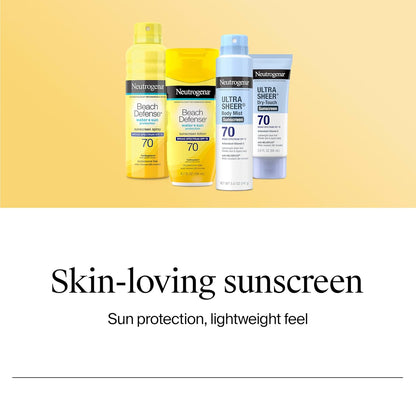 Neutrogena Ultra Sheer Dry Touch Sunscreen Lotion SPF 70 Review