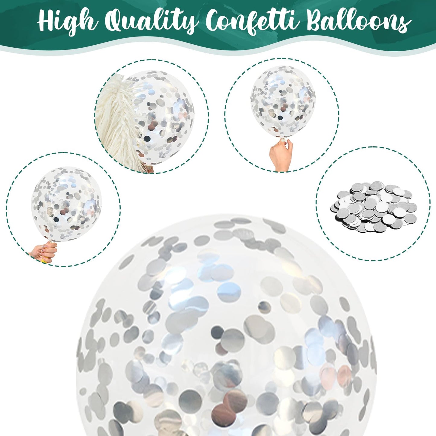 Pastellrosa und lilafarbene Ballons, 12-Zoll-Metallic-Lila-Flieder-Pink-Konfetti-Ballon-Set für Mädchen, Frauen, Kpop, Schmetterling-Geburtstag, Babyparty, Brautparty, Hochzeit, Prinzessin, Disco, Musikparty-Dekorationen