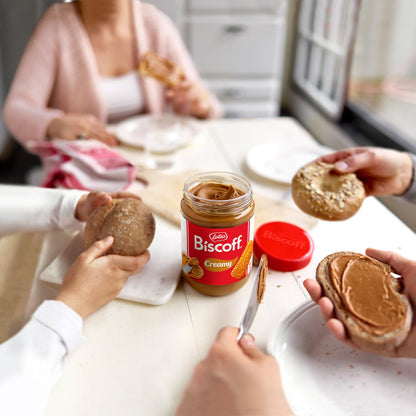 Lotus Biscoff Brotaufstrich Soft Gebäckcreme Karamell, 400 Gramm
