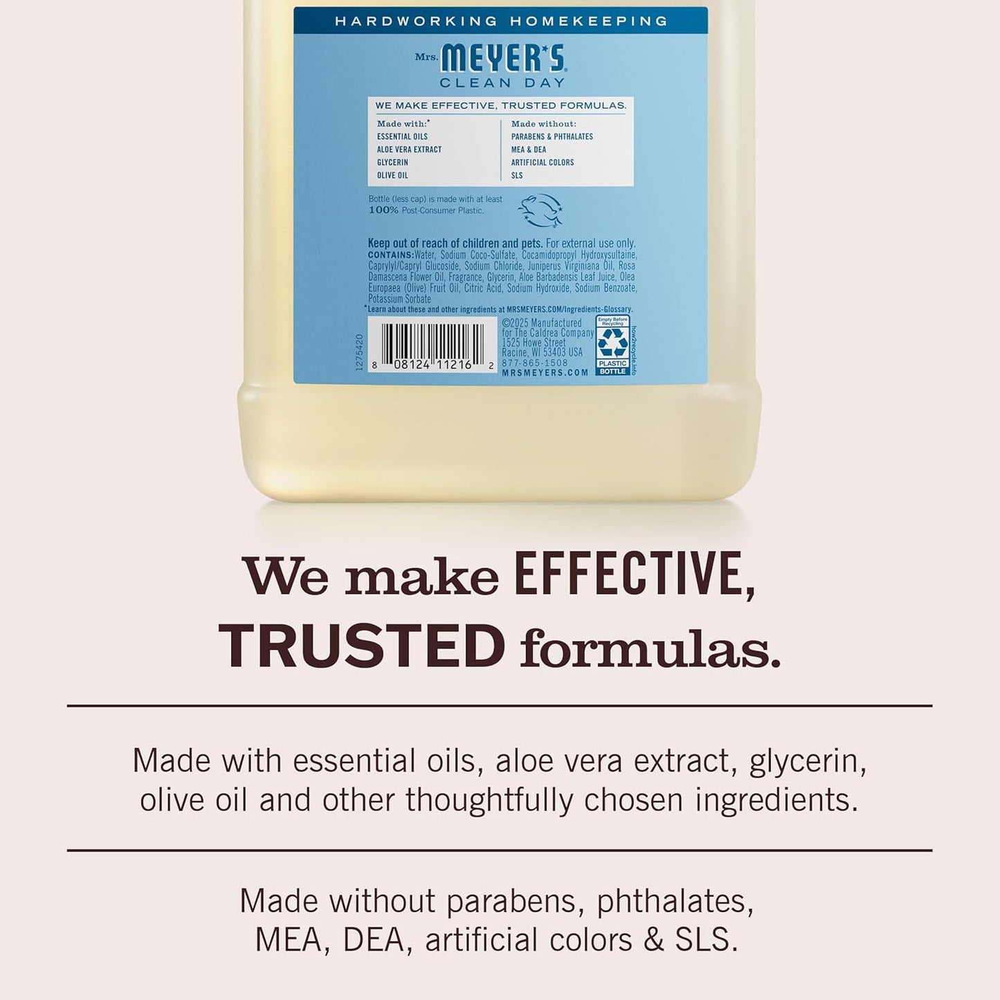 MRS. MEYER'S CLEAN DAY Hand Soap Refill in Rain Water Scent