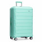 Traveler's Choice Pagosa Hardshell Expandable Luggage with Spinner Wheels, Slate Blue, 3-Piece Set (22/27/30)