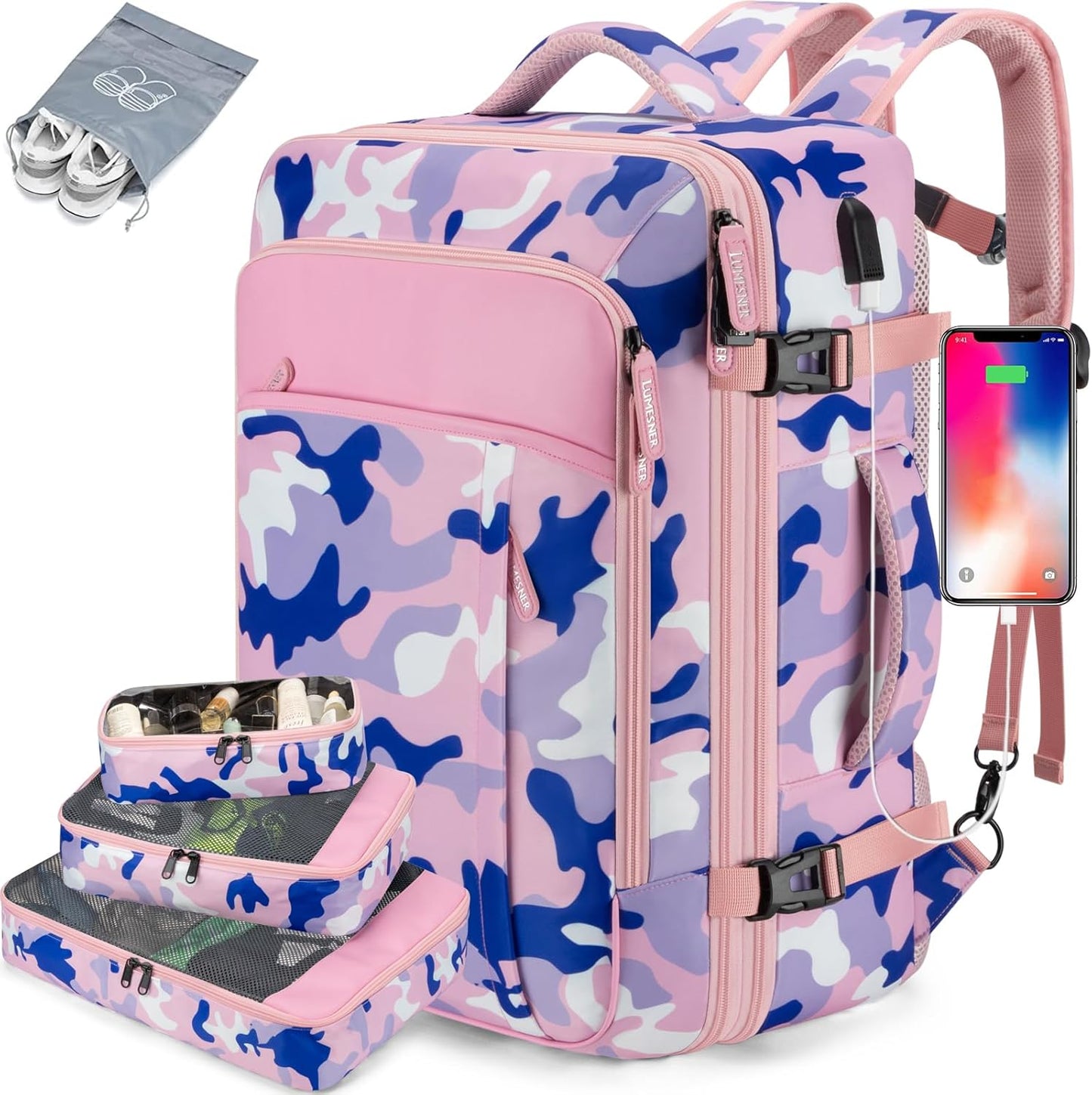 X-LargeCamouflage Pink