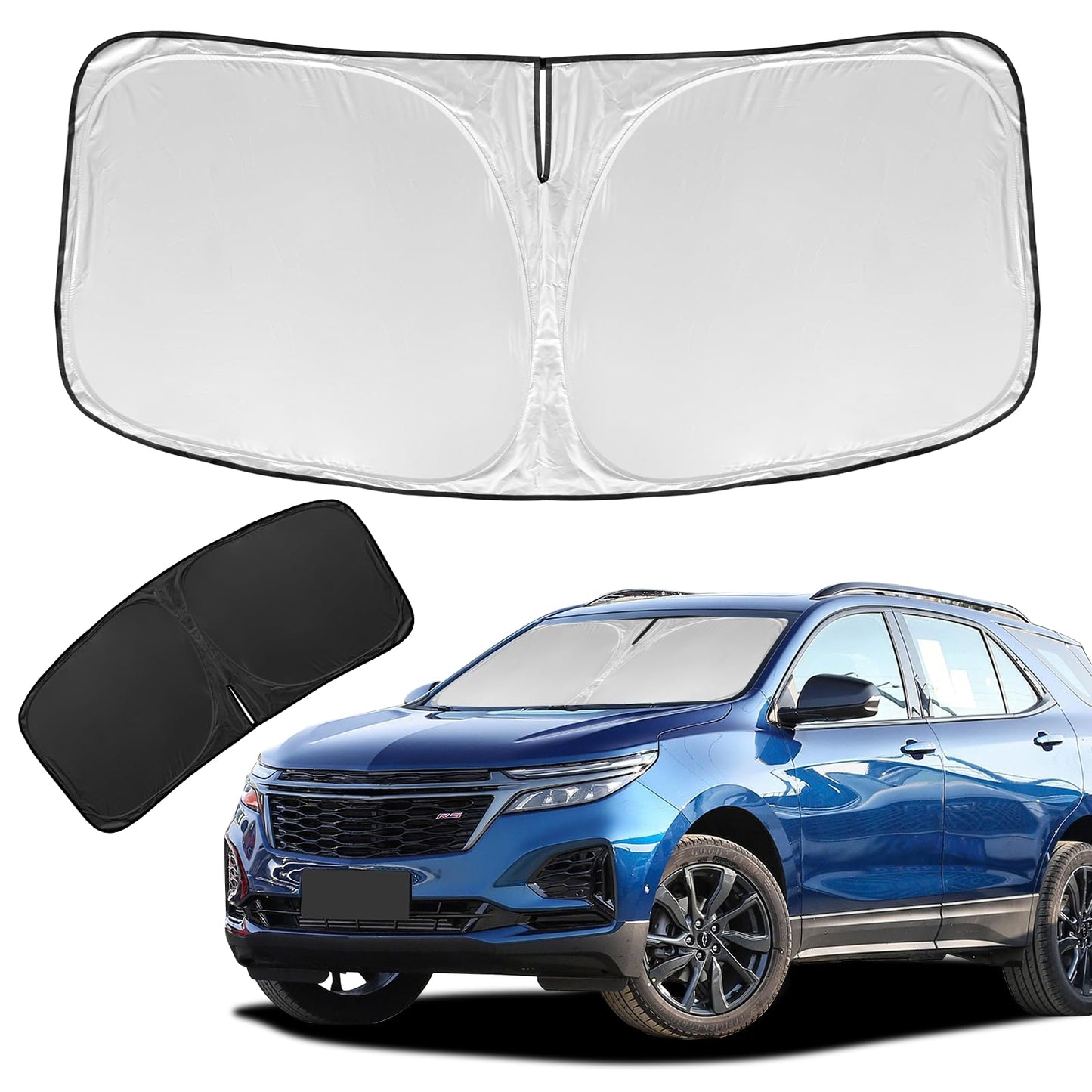for Toyota Tacoma 2016-2023 2024 2025 2026 Sun Shade Sunshade Windshield Cover - 4 Layers Front Window Shade Custom Fit Tacoma 2Dr 4Dr Pickup Sun Visor 240T Shade Blocks UV Rays Car Accessories