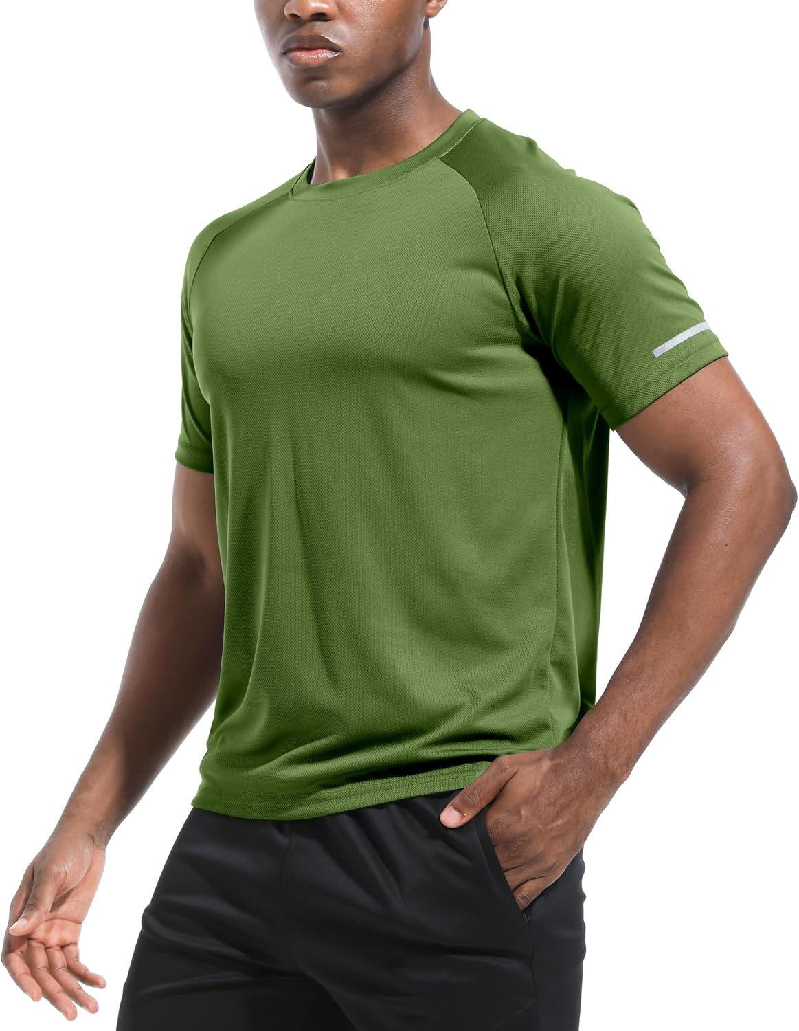 Boyzn 1er, 3er, 5er oder 7er Pack Herren-Trainings-Laufshirts, Dry Fit feuchtigkeitsableitendes T-Shirt, Gym Sport Kurzarm-T-Shirts