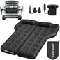 Umbrauto Car Air Mattress Backseat| Inflatable Truck Back Seat Camping Airbed for SUV Rear Seat, Blow Up Sleeping Travel Bed for Van Trunk with Pump & Pillows