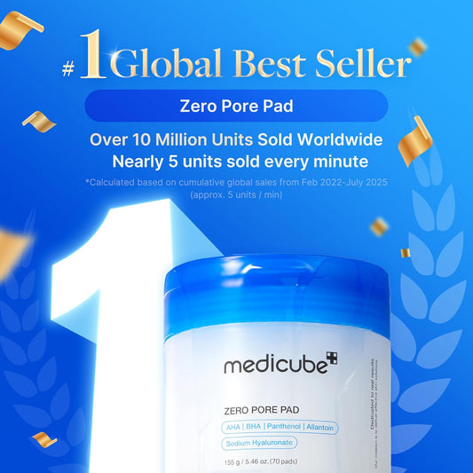 medicube Toner Pads Zero Pore Pad 2.0: A Game-Changer for Pore Care and Exfoliation