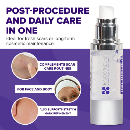 Advanced Scar Gel with Silishield® & SPF 30 50g – Silicone-Based, Water-Resistant, Fast-Drying Scar Cream for Surgical Scars, Burns & Injury – Made in USA, Safe for Kids 6+ – Surgeon Recommended
