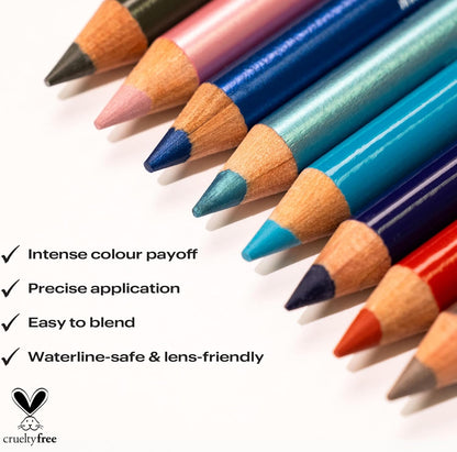Annabelle Vegan Kohl Eyeliner, Mattes Finish, 74 Tiefschwarz, Intensive Farbabgabe, Langanhaltend, Tierversuchsfrei, Parabenfrei, Silikonfrei, Parfumfrei, Hypoallergen, 1.14 g