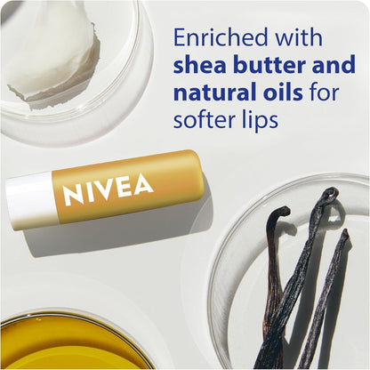 NIVEA Sun Lippenbalsam mit LSF 30 (2x4,8g) | Schützt vor Sonnenbrand, 24H Feuchtigkeit