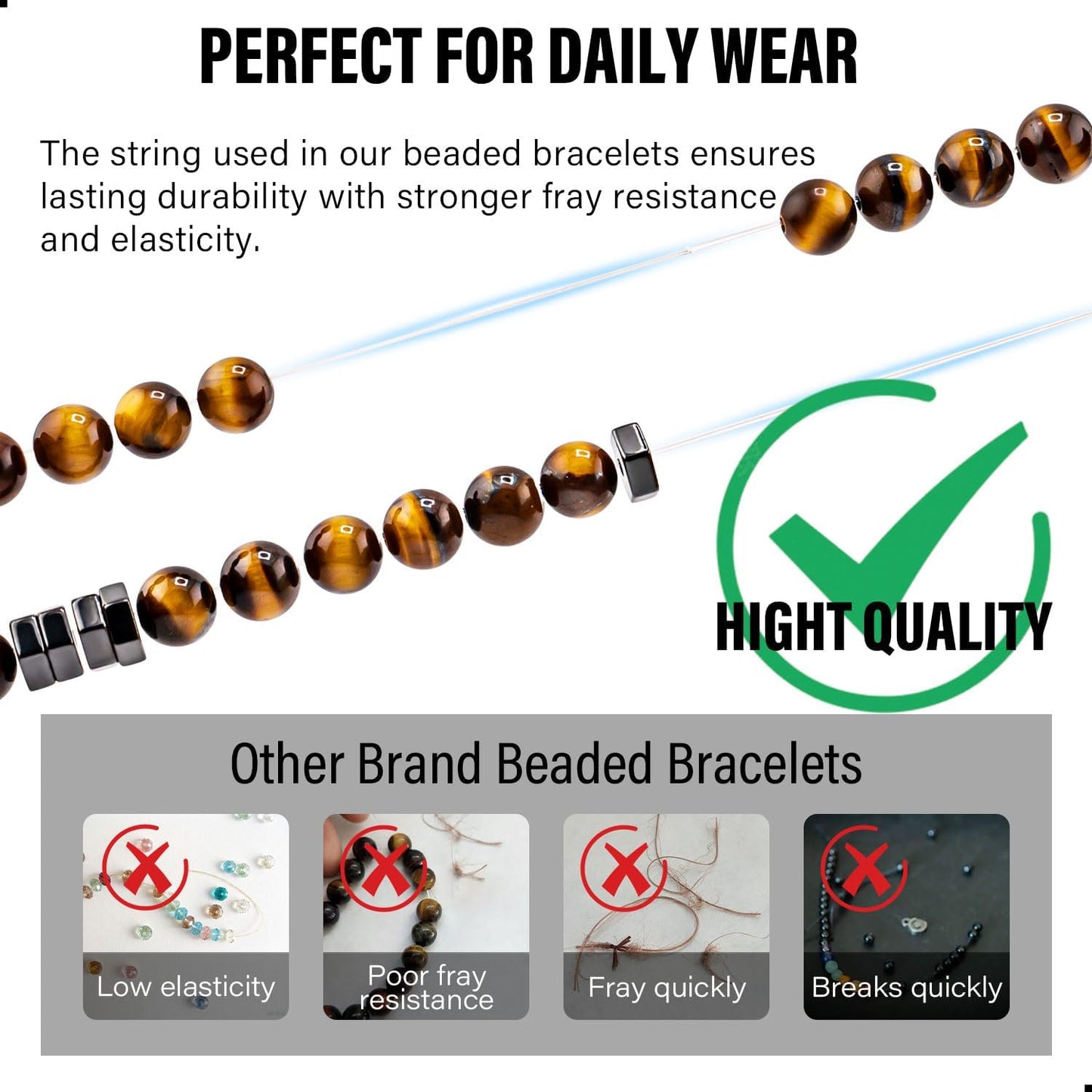 Lameybrt's 5-in-1 Natural Stone Bracelet Set: A Game-Changer for Men's Fashion