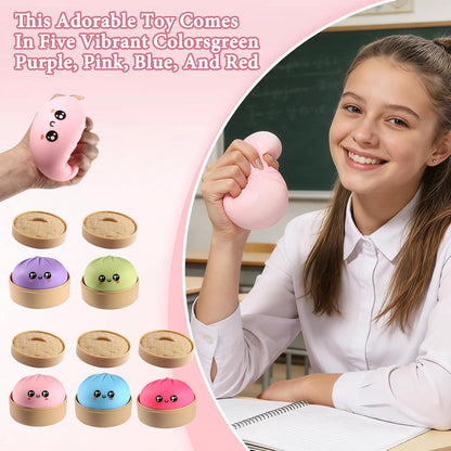 Dumpling Squishy Stress Ball: A Cute Way to Relieve Anxiety