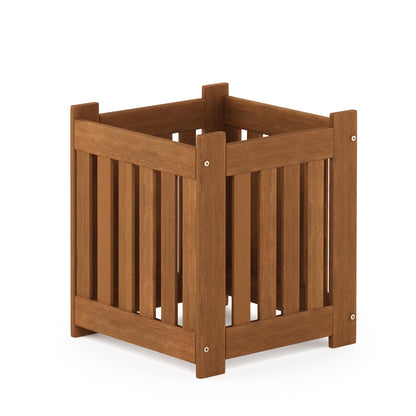 Furinno FG17478 Tioman Outdoor Patio Furniture Hardwood Potting Bench, Natural