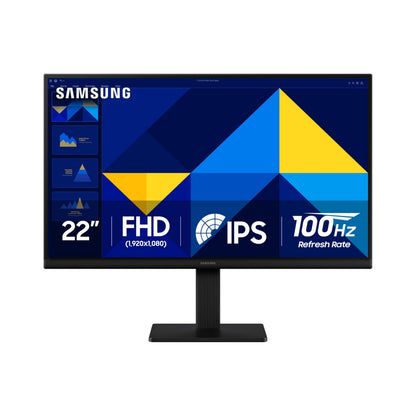 Samsung 32-Inch Flat Computer Monitor, 75Hz, Borderless Display, AMD FreeSync, Game Mode, Advanced Eye Care, HDMI and DisplayPort, LS32B304NWNXGO, 2024