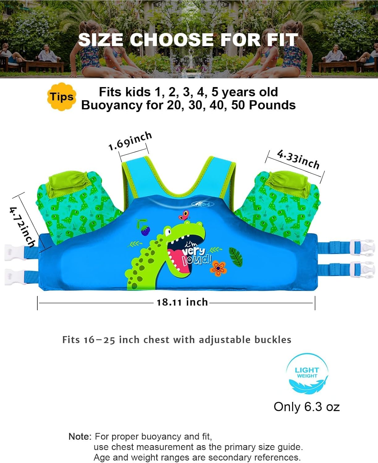 AEOCOO Puddle Float Jumper: A Fun and Safe Swim Vest for Toddlers