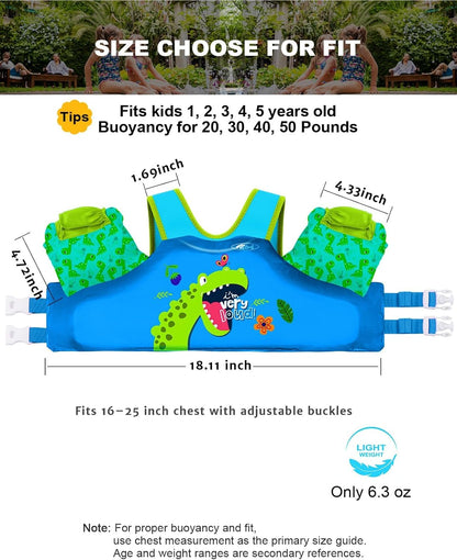 AEOCOO Puddle Float Jumper: A Fun and Safe Swim Vest for Toddlers