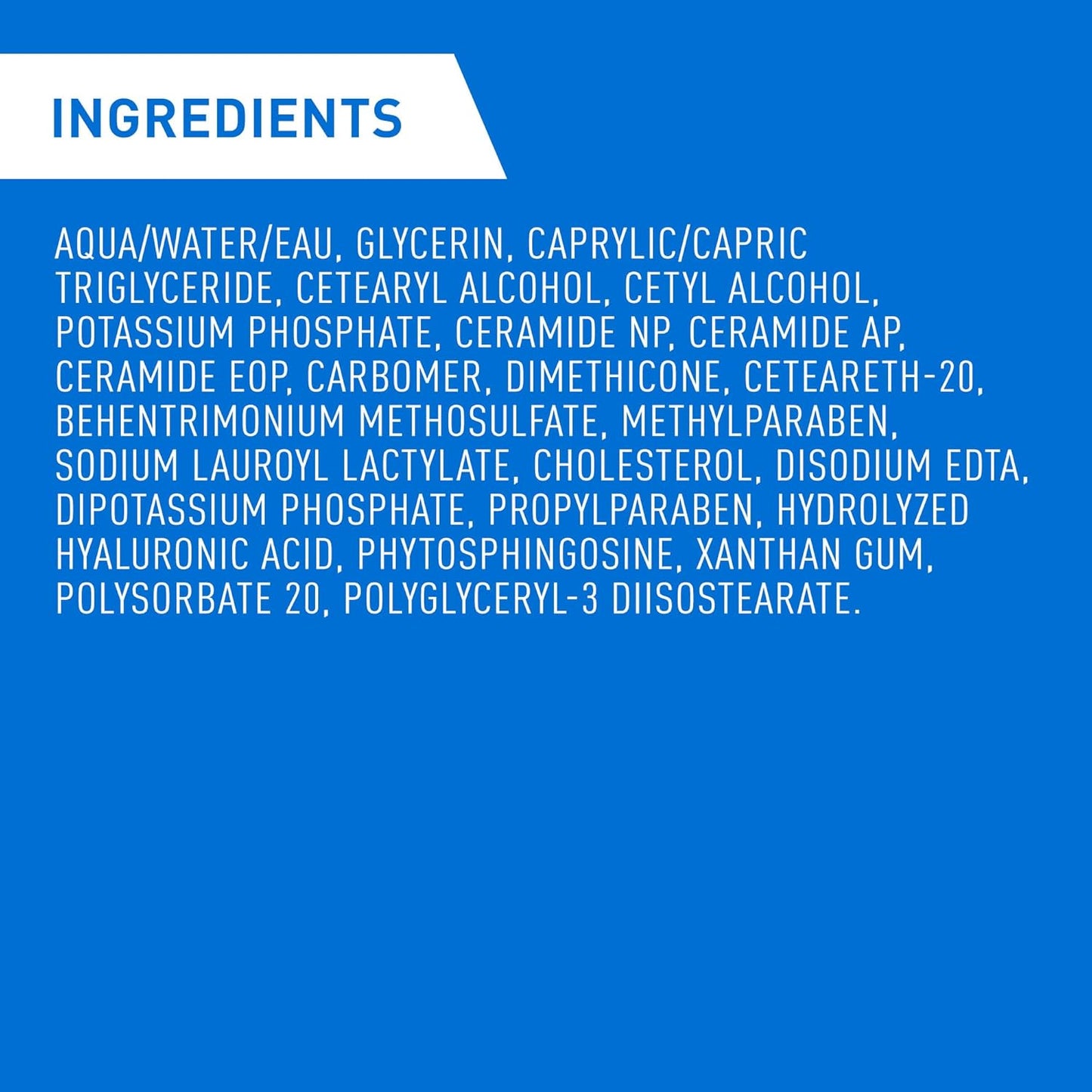 CeraVe Feuchtigkeitslotion, tägliche leichte Gesichts- & Körperlotion mit Hyaluronsäure & Ceramiden, geeignet für trockene & empfindliche Haut, parfümfrei, nicht komedogen & allergiegetestet, 473 ml