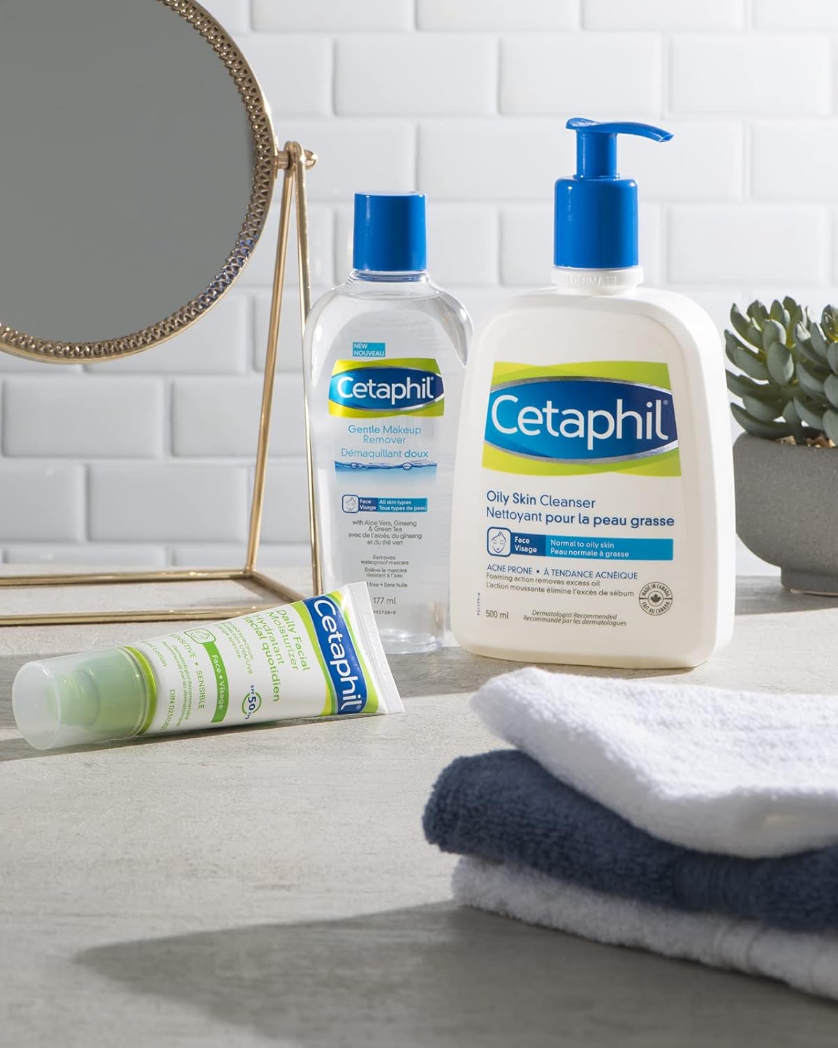 Cetaphil Milde Hautreinigung (473 ml) – Feuchtigkeitsspendende Gesichts- und Körperreinigung – Ideal für empfindliche, trockene Haut – Nicht reizend, parfümfrei und von Dermatologen empfohlen