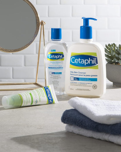 Cetaphil Milde Hautreinigung (473 ml) – Feuchtigkeitsspendende Gesichts- und Körperreinigung – Ideal für empfindliche, trockene Haut – Nicht reizend, parfümfrei und von Dermatologen empfohlen