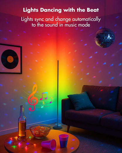 Vexinat LED Corner Floor Lamp Review: A Smart Lighting Game-Changer