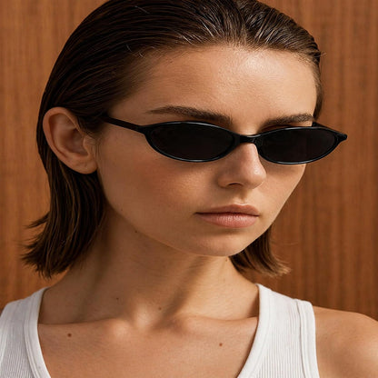 Retro Oval Cat Eye Sunglasses for Women: A 90s Revival