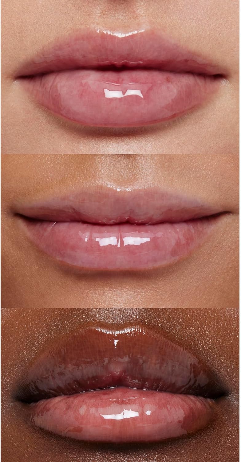 e.l.f. Glow Reviver Lip Oil, Pflegendes getöntes Lippenöl für ein hochglänzendes Finish, angereichert mit Jojobaöl, vegan & tierversuchsfrei, Rose Envy