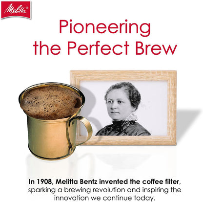 Melitta 625000 Bambus Super Premium Kaffeefilter, Grün