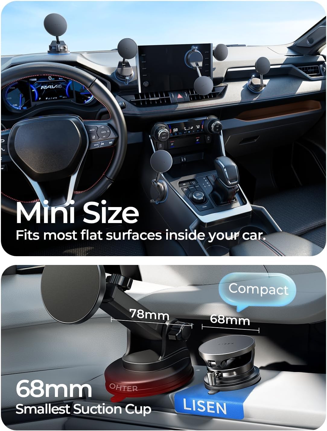 LISEN Magnetic Car Mount Charger: A Game-Changer for Drivers