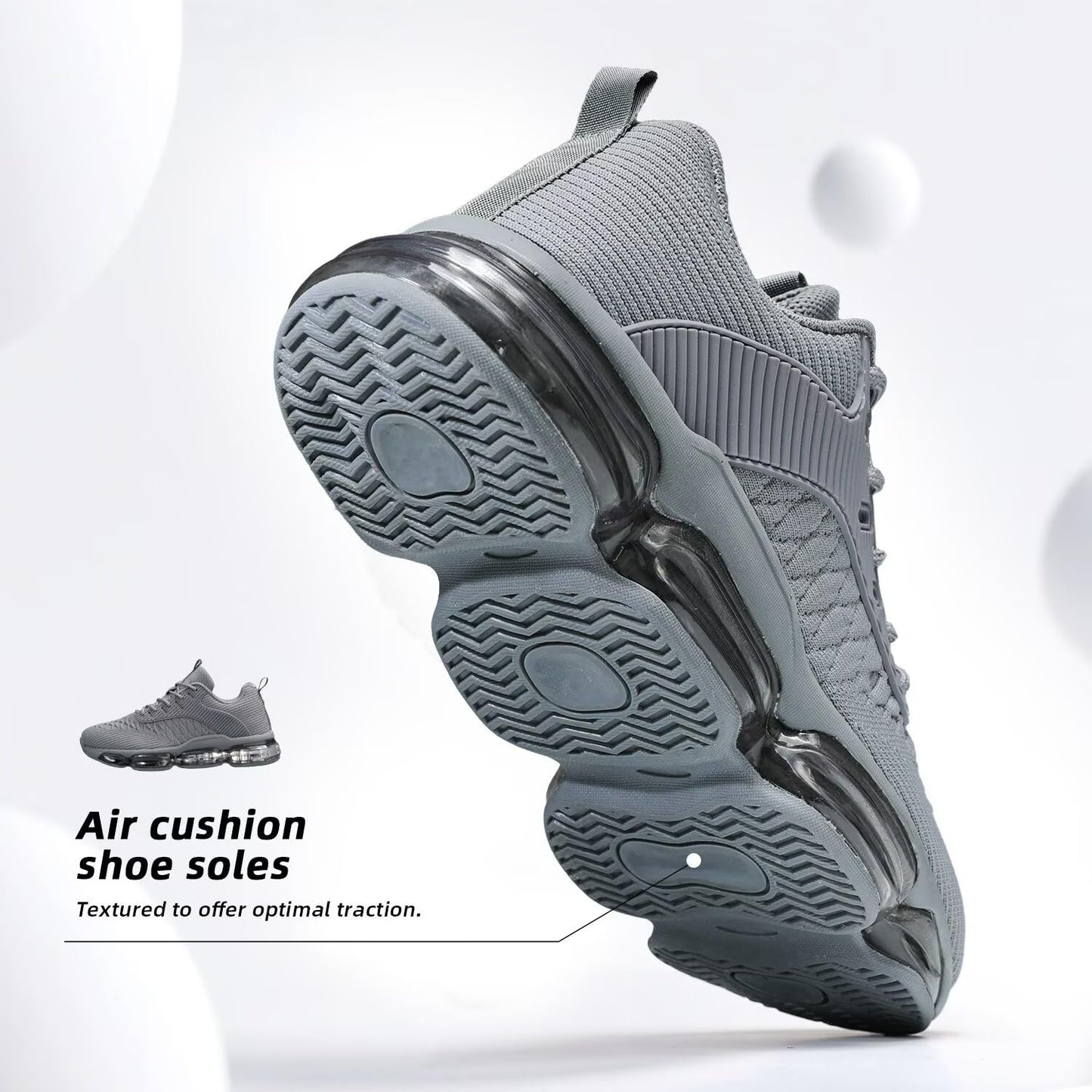 Mens Running Shoes Air Low Top Comfort Walking Lace Up Sneakers Breathable Fashion Tennis Sport Gym Fitness Cross Trainers