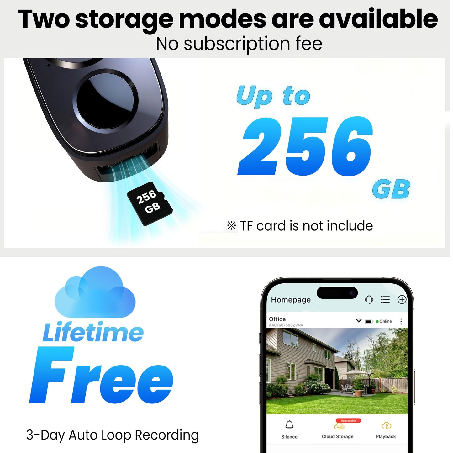 2026 Enhanced 2K UHD Security Cameras Wireless Outdoor – Free Cloud & SD Storage, Dual-Band WiFi 2.4G/5G, Full-Color Night Vision, 6-Month Battery, Motion Alerts, IP66 Weatherproof, 2-Way Talk