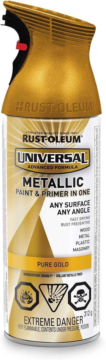 Metallic Finish Pure Gold