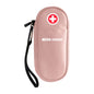 EpiPen Carry Case Insulated, Travel Medical Bag with YKK Zipper, Hold 2 Epi Pens or Auvi-Q, Anti-Histamine, Asthma Inhaler, Allergy Medicines, Emergency Medication Organizer Pouch, Red