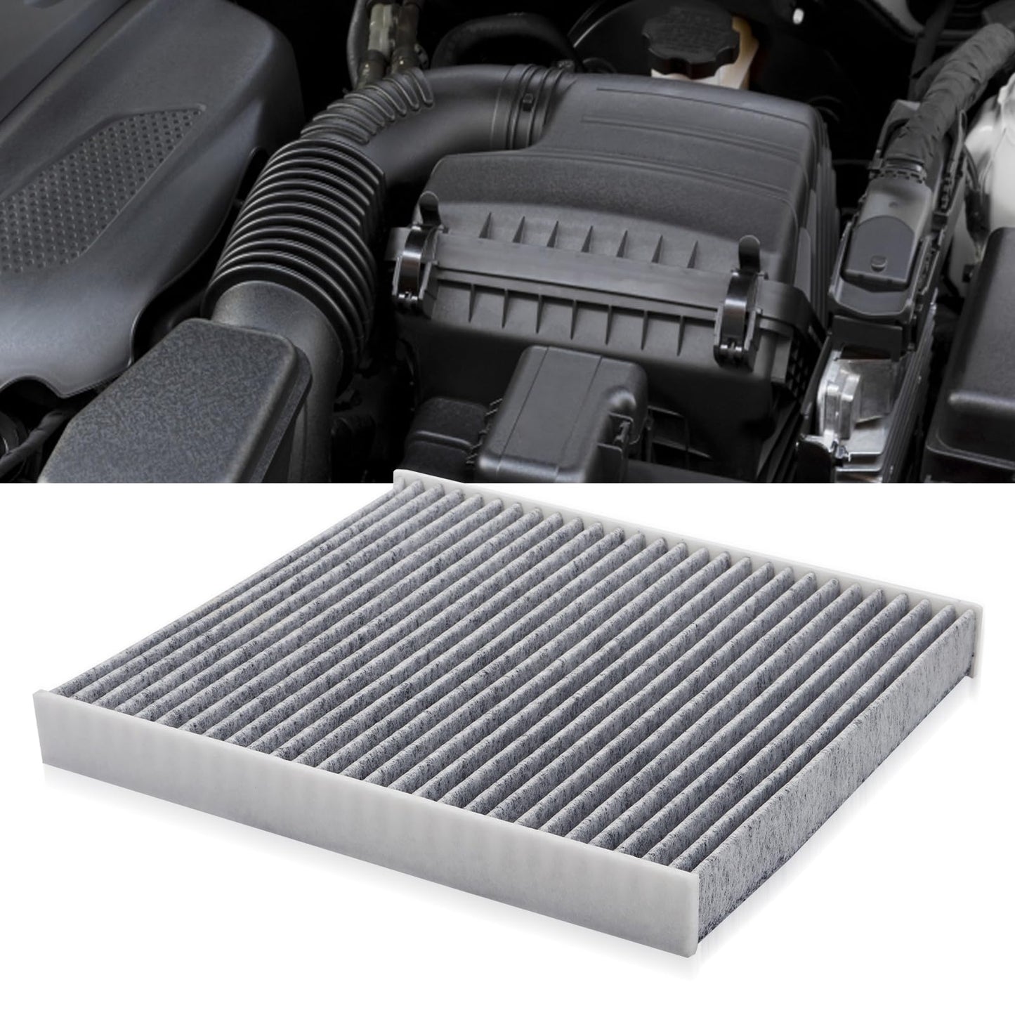 CA10262 Engine Air Filter Fit Ford Expedition/F150/F250/F350 (2007-2021) & Lincoln Navigator Replaces FA1883, 7C3Z9601A, A35642