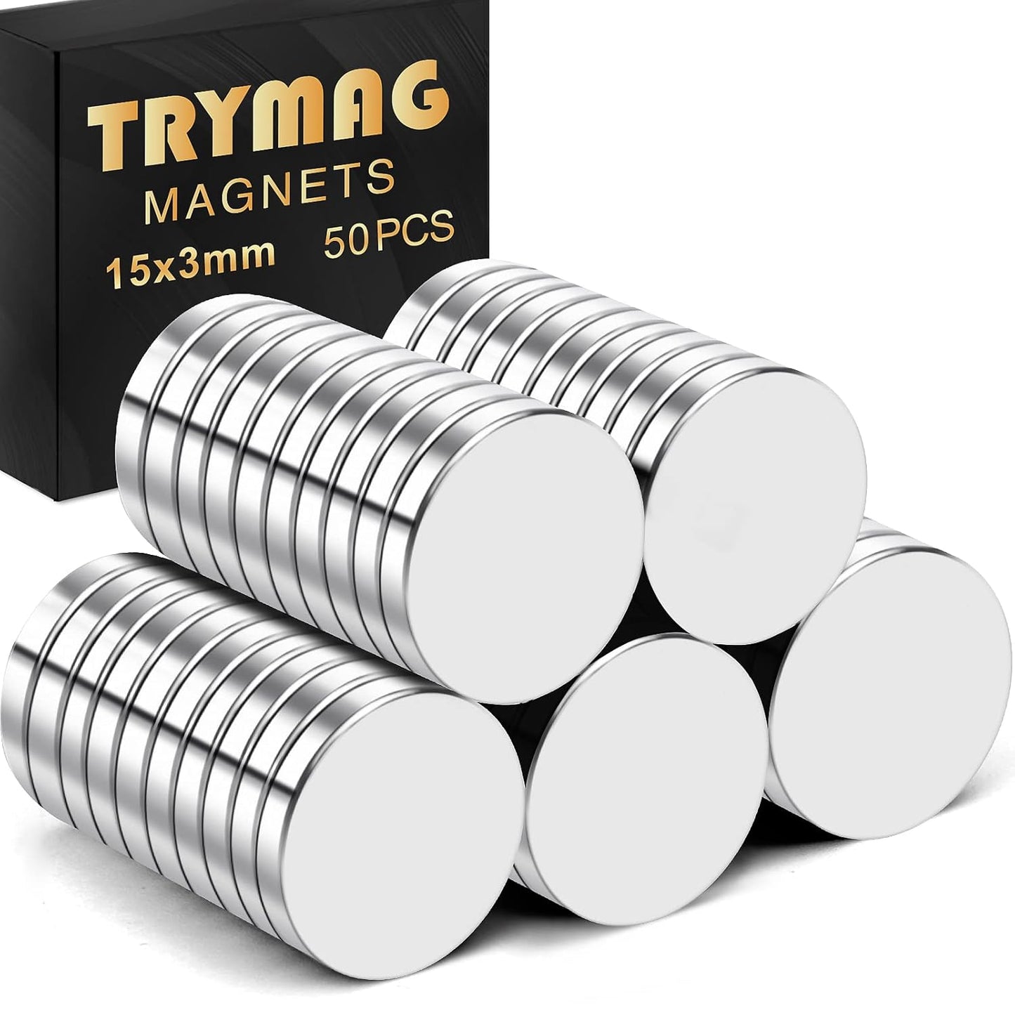 15x3mm 50Pcs-Silver50