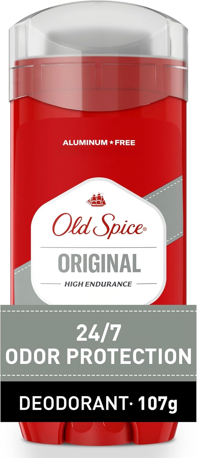 Old Spice High Endurance Deodorant für Herren, Aluminiumfrei, Pure Sport Duft, 107 g