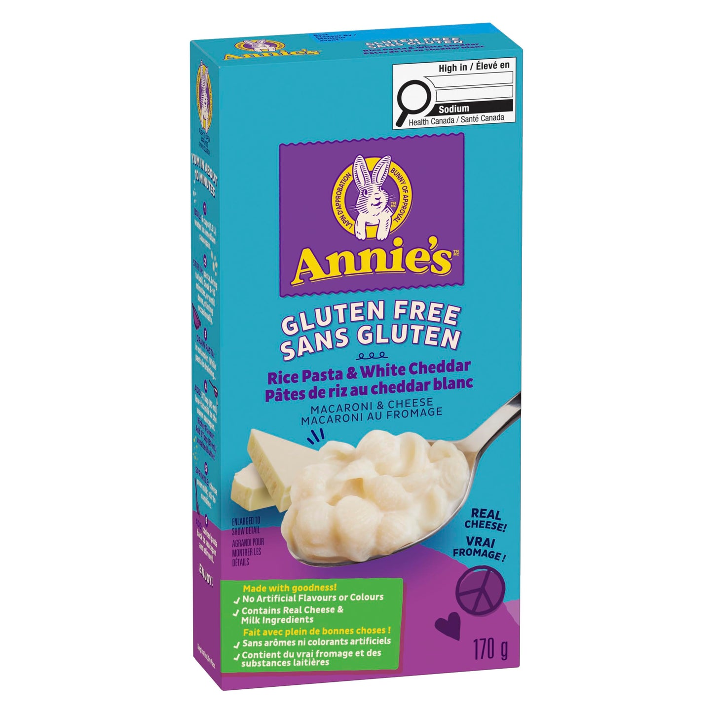 Annie's Homegrown Reisnudeln mit Käse-Sauce, 170 GR