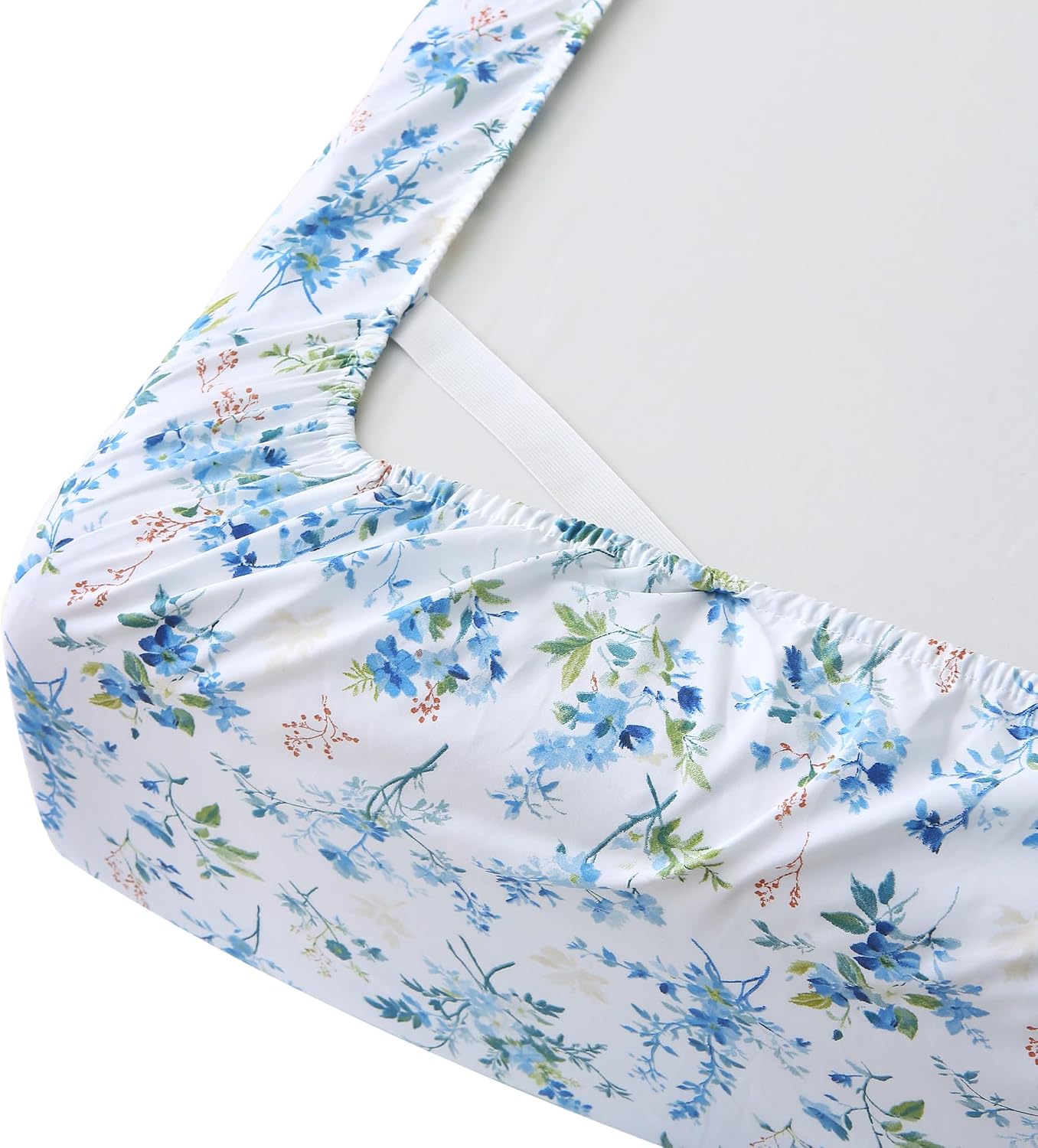Mooreeke Cozy Vintage Microfiber Printed King Sheet Set