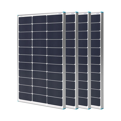 Renogy 100W Solar Panel N-Type, 12V 100 Watt Solar Panel 16BB 25% High-Efficiency, N-Type Solar Panels for RV Marine Boat Trailer Camper Rooftop Farm and Other Off-Grid System