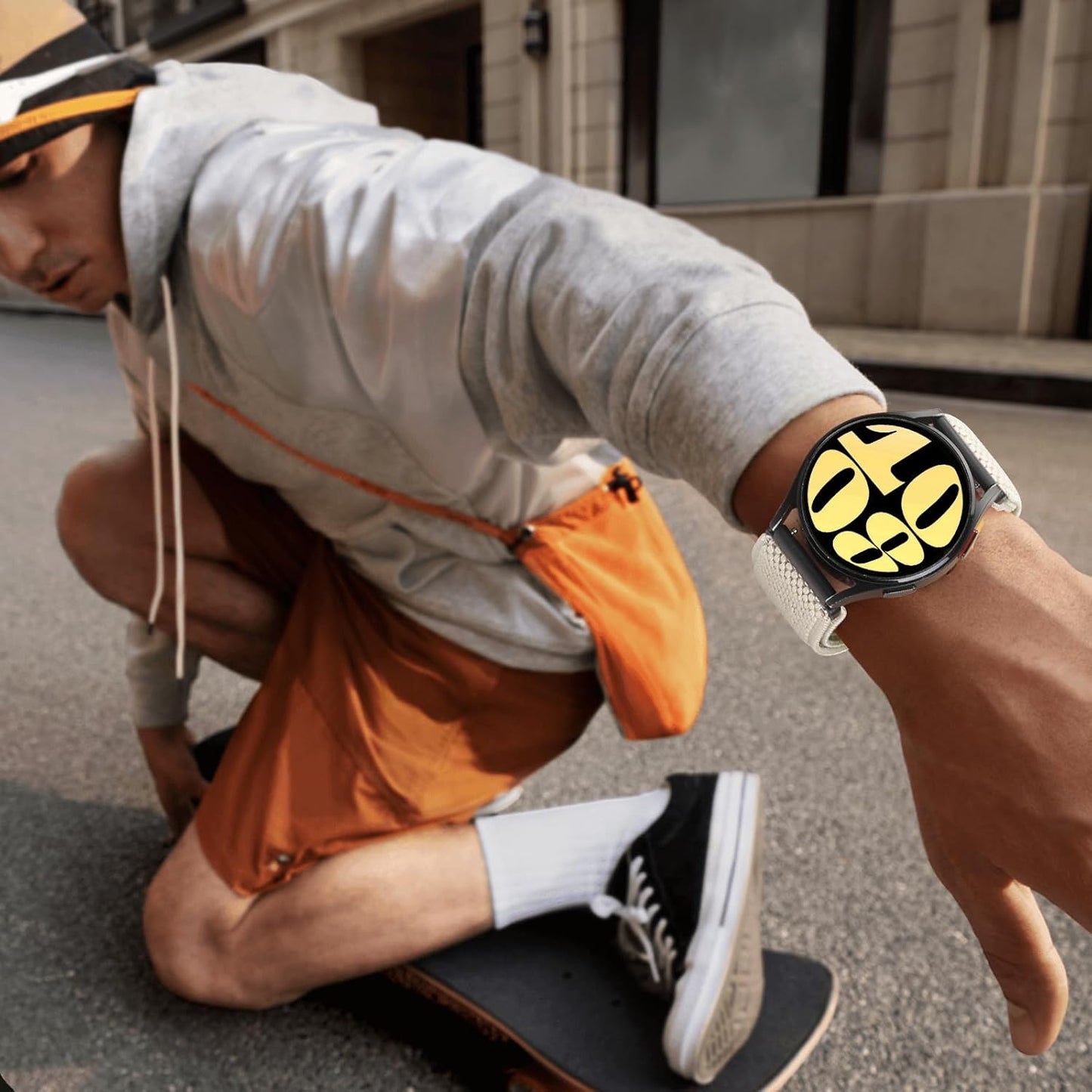 Runostrich Schnellverschluss-Nylon-Uhrenarmband - Breitenwahl - 18mm, 19mm, 20mm, 22mm, 24mm elastische Uhrenarmbänder verstellbares dehnbares Solo Loop Sport Nylon Ersatzarmband für Damen Herren, 3 Stück