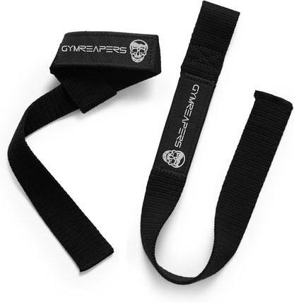 Gymreapers Hebe-Handgelenkbandagen für Gewichtheben, Bodybuilding, Powerlifting, Krafttraining und Kreuzheben – gepolstertes Neopren mit 45,7 cm Baumwolle