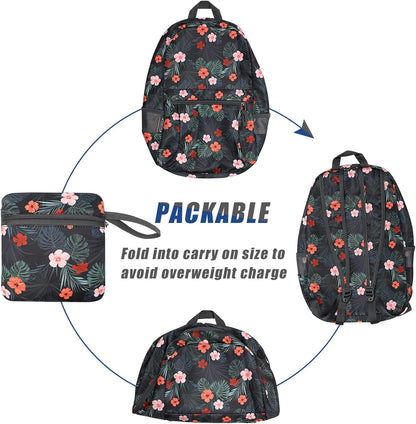 G4Free 20L Lightweight Packable Backpack Foldable Travel Hiking Daypack for Men and Women