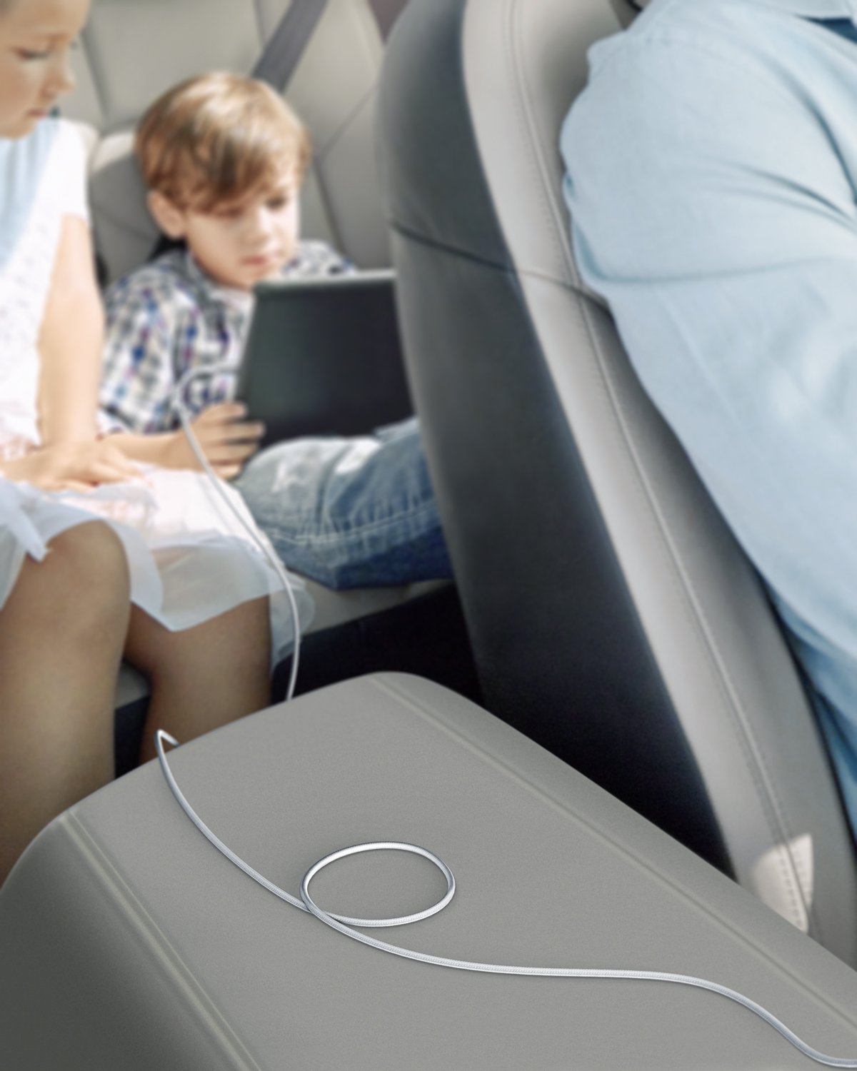 Anker Kabel [2 Stück 1,8m], USB A auf USB C Ladekabel für iPhone 17 Serie, Samsung Galaxy S10 S10+, LG V30, Beats Fit Pro und weitere (Schwarz).