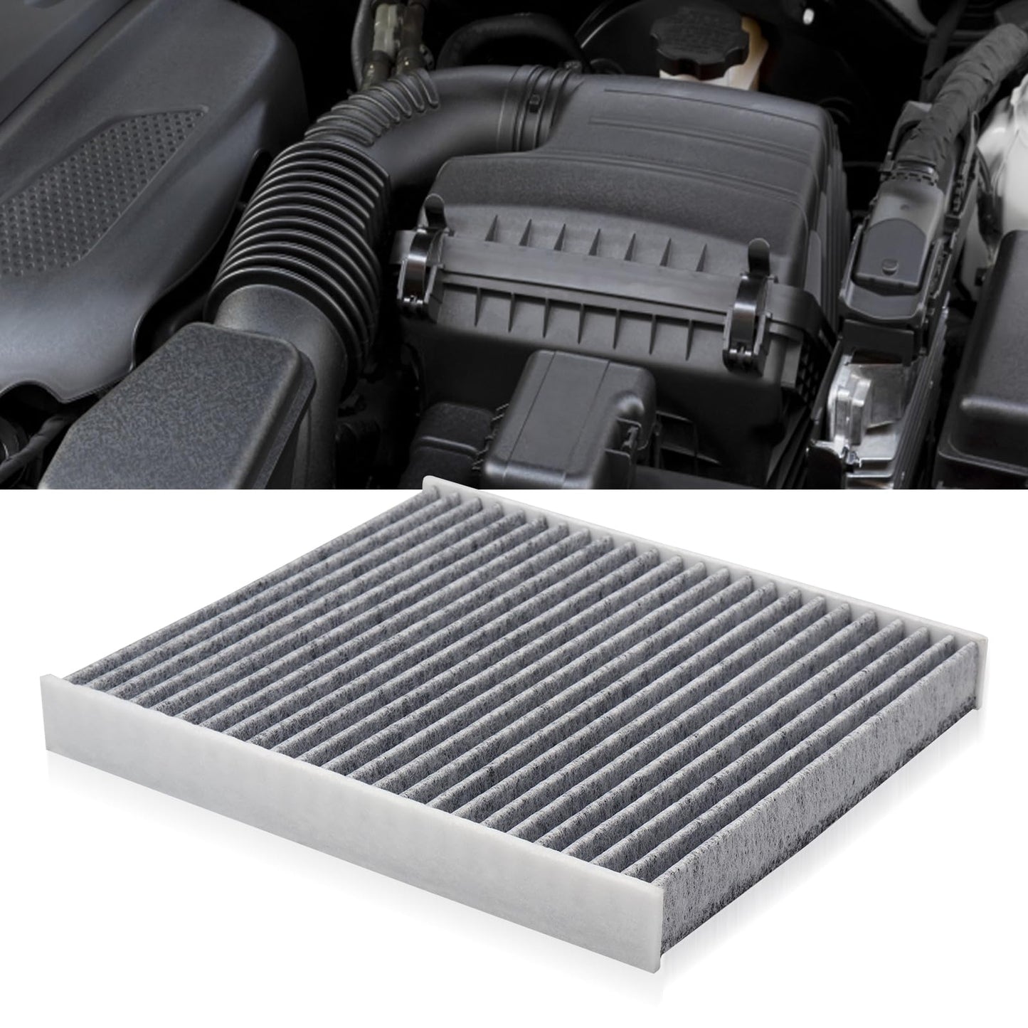 CA10262 Engine Air Filter Fit Ford Expedition/F150/F250/F350 (2007-2021) & Lincoln Navigator Replaces FA1883, 7C3Z9601A, A35642