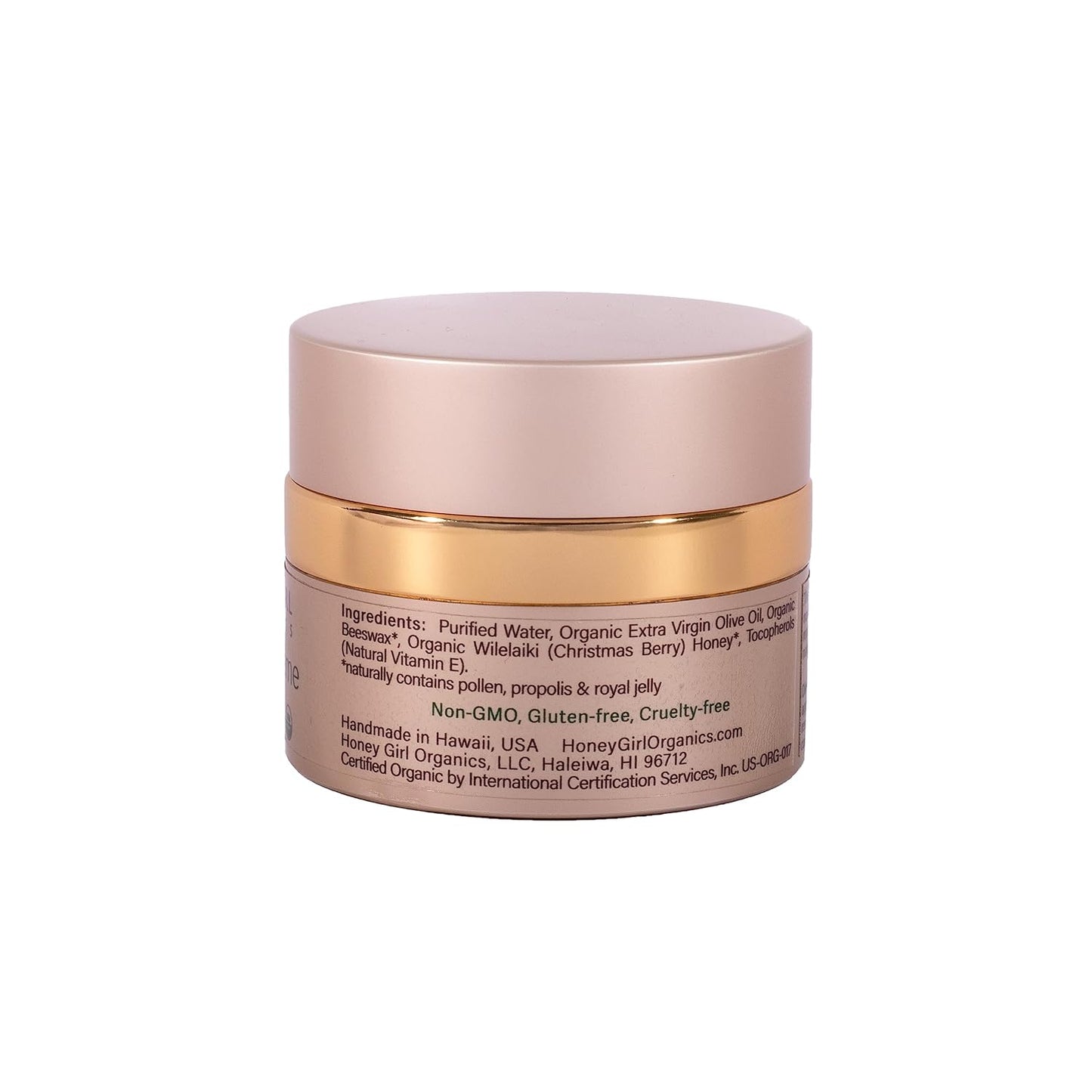 Honey Girl Organics Extra Sensitive Face and Eye Creme, 1.75 Fluid Ounce