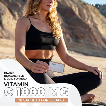 Liposomal Wellness Bundle – Vitamin C 1000mg with Zinc, Vitamin D3 K2 Magnesium 100mcg, Glutathione 400mg + Vitamin C – High Bioavailability Liquid Sachets – Immune, Energy & Cellular Support