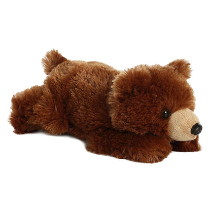 Aurora® Adorable Mini Flopsie™ Ginger Cat™ Stuffed Animal - Mini Companions Ready for Playful Adventures - for Kids All Ages, Toddlers, Adults, and Families - Orange 8 Inches