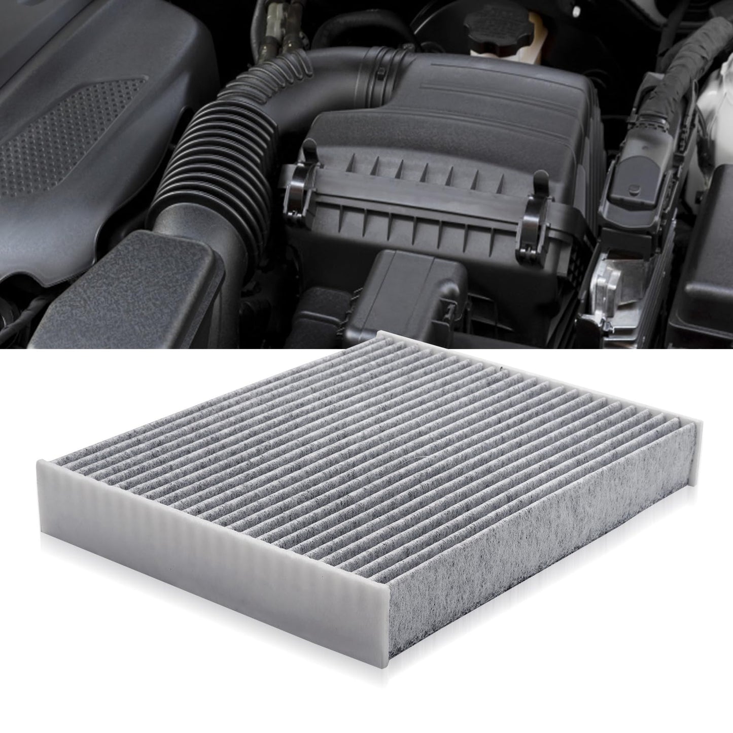 CA10262 Engine Air Filter Fit Ford Expedition/F150/F250/F350 (2007-2021) & Lincoln Navigator Replaces FA1883, 7C3Z9601A, A35642