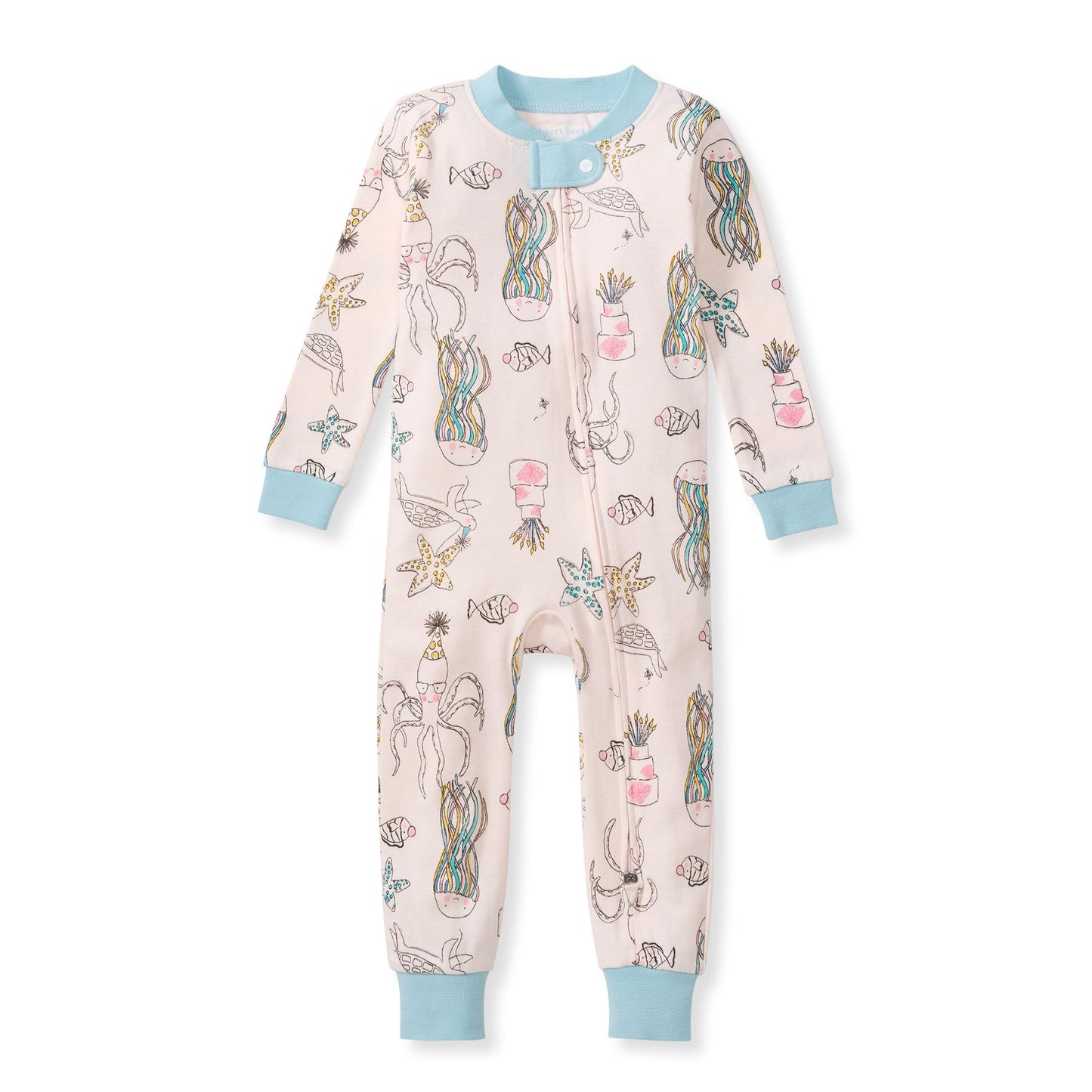 Burt's Bees Baby Unisex Footless Sleeper Pajama 100% Organic Cotton Snug-Fit 1-Piece Zip-Up Jumpsuit for Toddlers