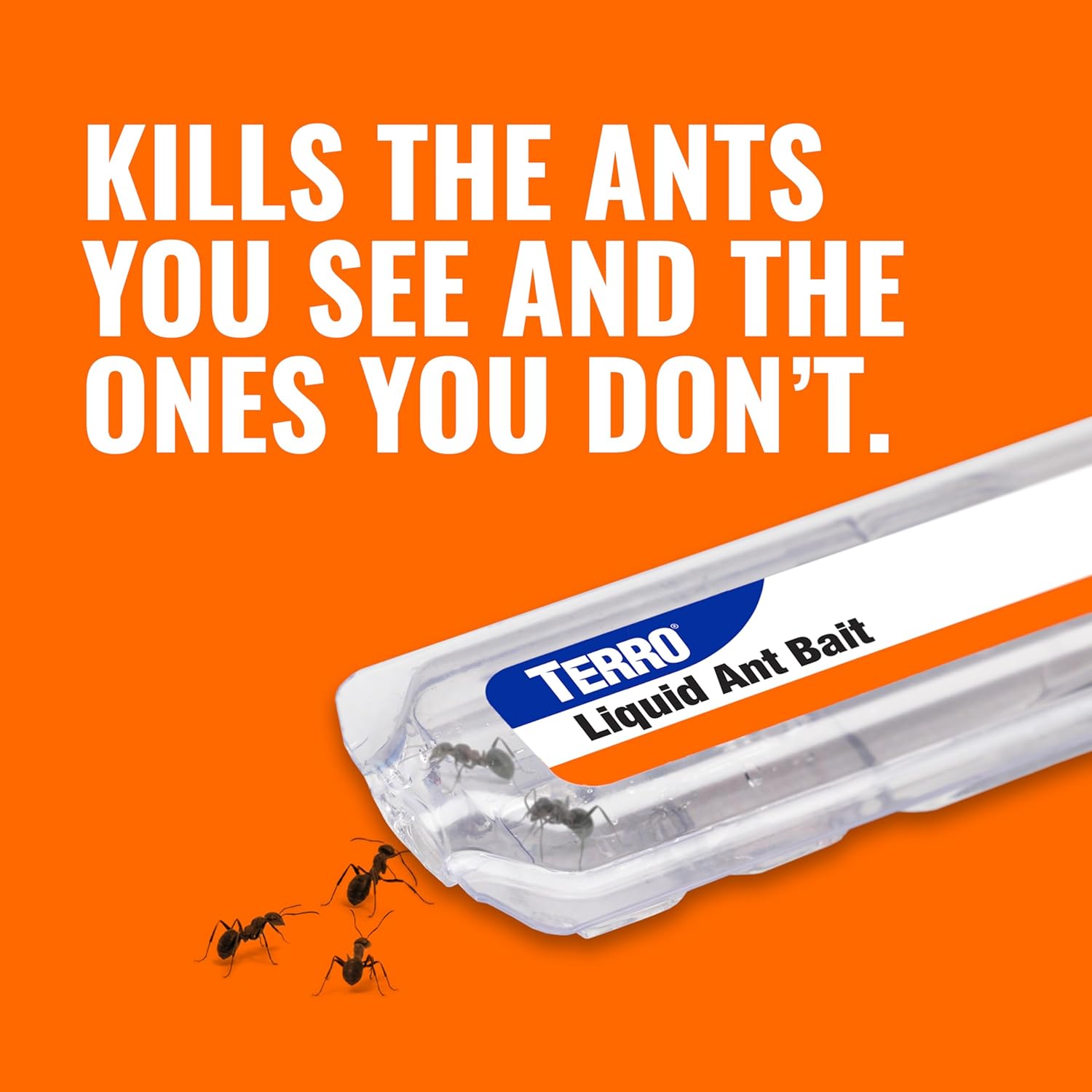 TERRO T300B Liquid Ant Killer Bait Stations 12-Pack - Indoor Ant Traps with Borax Formula, Kills the Queen & the Entire Colony