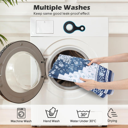 INVENHO Washable Pee Pads for Dogs 72"x72" Reusable Dog Pads Extra Large Upgrade Non-Slip Dog Pee Pads Heavy Absorbency Puppy Pee Pads Quick Dry Whelping Pads/Waterproof Puppy Training Pad